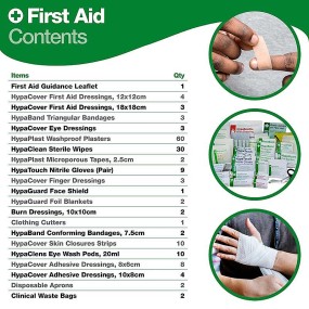 Industrial High-Risk First Aid Kit BS-8599 Green - Medium