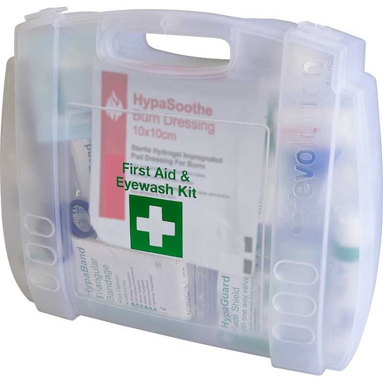 Evolution British Standard Compliant Small First Aid & Eyewash Kit