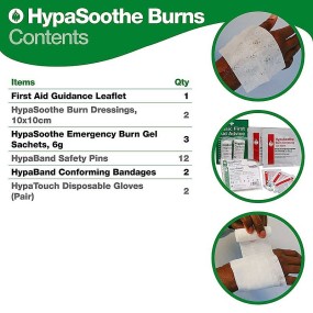 HypaSoothe Burns Kit with Vinyl Wallet - Medium