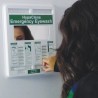 HypaClens 20ml Eye Wash Pod Dispenser Wall Mount | First Aid Supplies