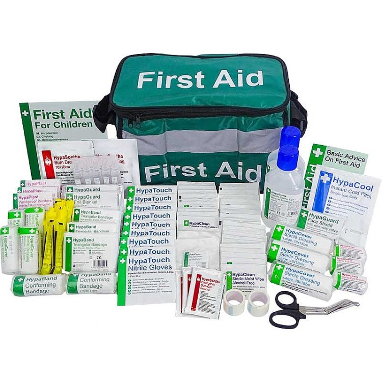 British Standard Compliant School First Aid Haversack