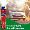 Vehicle Safety Kit with Fire Extinguisher | First Aid Supplies