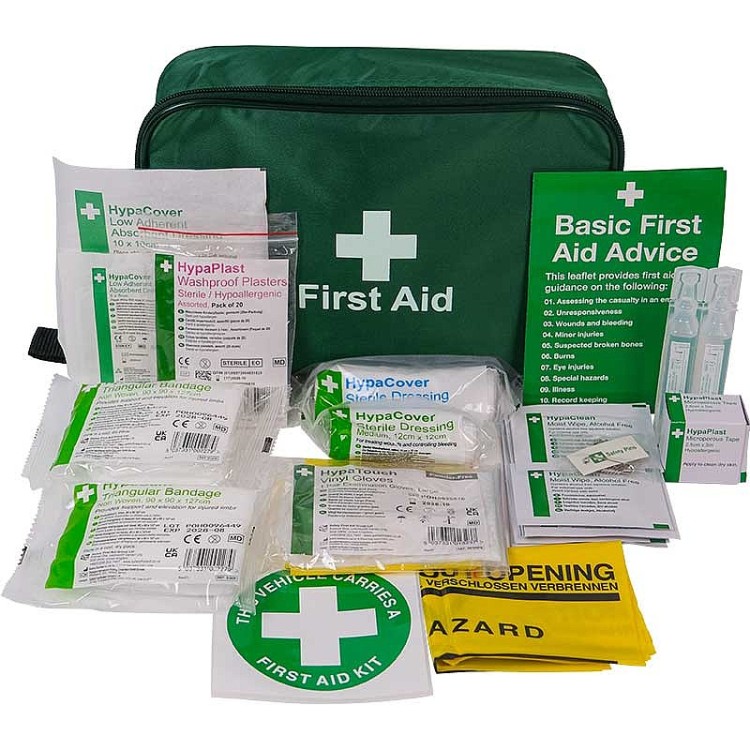 Vehicle First Aid Kit (Nylon Case)