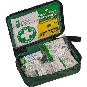 Vehicle First Aid Kit (Nylon Case)