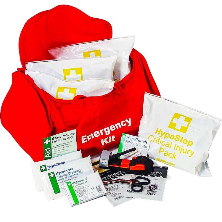 Mass Casualty Kit – 5 x Critical Injury Packs