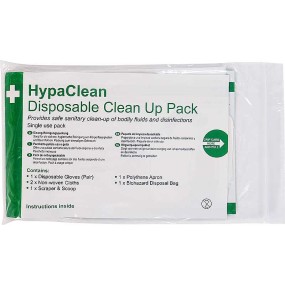 HypaClean Disposable Clean-Up Pack