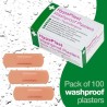 HypaPlast Pink Washproof 7.2x2.5cm 100pk | First Aid Supplies