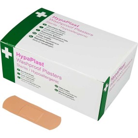 HypaPlast Pink Washproof Plasters 7.2x2.5cm (Pack of 100)