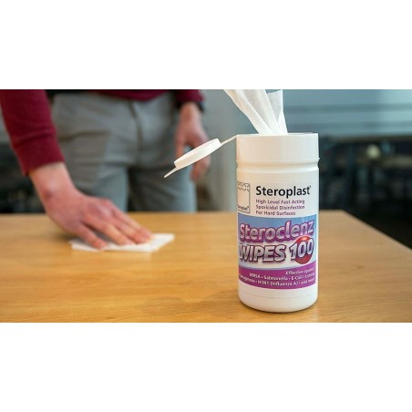 Steroclenz 100 Hard Surface Wipes