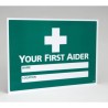 Your First Aider Sign