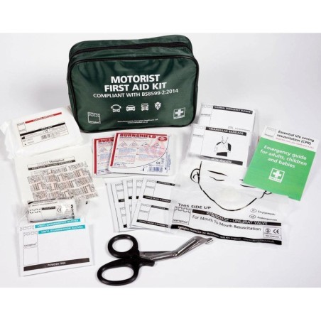 BS8599-2 Vehicle First Aid Kit (With Bag) - Medium