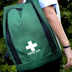 Sports First Aid Kit (With Green Rucksack)